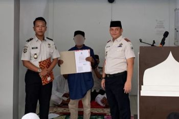 Rutan Donggala beri remisi lebaran untuk 247 narapidana