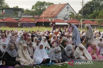Salat Idul Fitri di Konawe Selatan