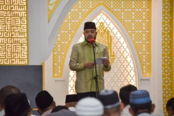 Momentum lebaran, Wako Fadly Amran ajak masyarakat berperan dukung pembangunan kota