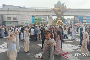 Polda Sumsel amankan shalat id di 9.532 masjid kabupaten dan kota