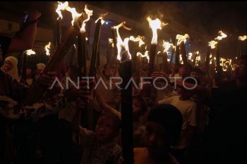 FOTO - Sambut Idul Fitri di Makassar