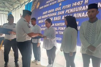 Terima remisi Idul Fitri, 22 narapidana di Kalteng langsung bebas