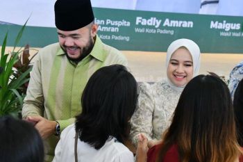 Jalin silaturahmi dengan warga, Wako Fadly Amran gelar open house