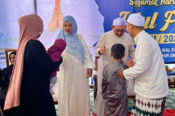 Wabup Banjar ajak warga amalkan nilai positif Ramadhan saat halal bihalal