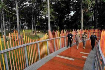 Petugas Sudinhub Jaksel siaga di Ragunan dan Tebet Eco Park