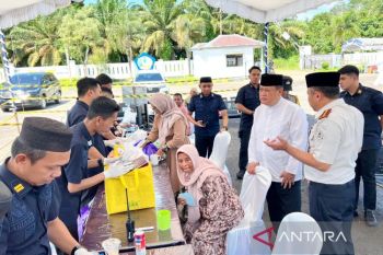 Lapas se-Kalsel terima kunjungan lebaran 9.875 orang