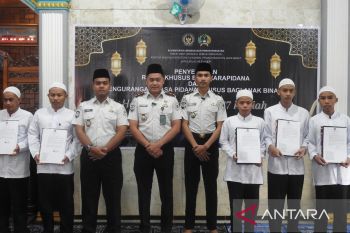 604 warga binaan Lapas Cianjur dapat remisi Hari Raya Idul Fitri