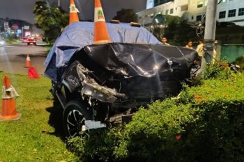 Minibus tabrak empat motor di Pantai Indah Kapuk, dua orang tewas