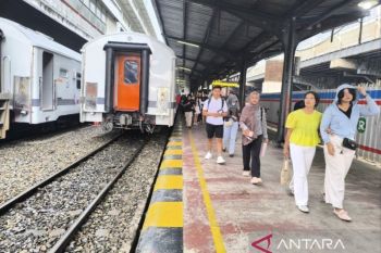KAI Sumut angkut 11 ribu penumpang tiga hari arus balik Lebaran