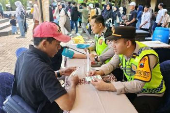Polres Purbalingga sediakan layanan medis-psikososial di tempat wisata