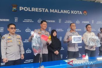 Polresta Malang ringkus dua tersangka pembunuhan juru parkir