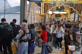 9.351 penumpang padati stasiun di Malang Raya saat puncak balik