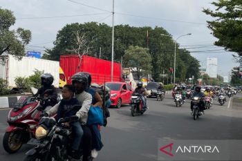 Kian ramai, jalur Pantura Cirebon dilintasi 114 ribu kendaraan Selasa