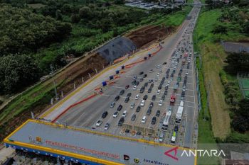 Rekayasa lalu lintas one way nasional arus balik diberlakukan