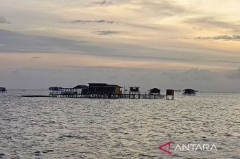 Vila atas laut Bontang Kuala, jadi penenang jiwa