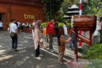 Hingga pukul 11.00 WIB, pengunjung TMII capai 7.000 orang