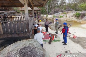 Pos terpadu di Bangka layani CKG pengunjung Pantai Matras
