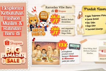 Shopee catat tren Ramadan 2026, gamifikasi hingga fashion muslim
