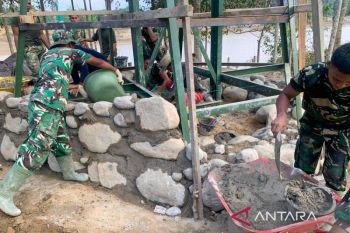 TNI AD pastikan pembangunan jembatan di Tamiang capai 79 persen