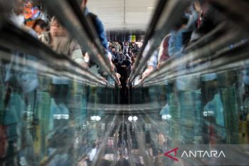 Arus balik kereta api di Bandung