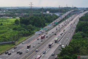 Arus balik menuju Jakarta via MBZ naik 202 persen H+3 Lebaran