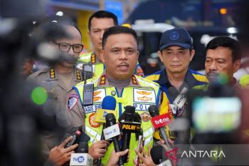 Kakorlantas: Volume kendaraan saat puncak arus balik capai 250 ribu
