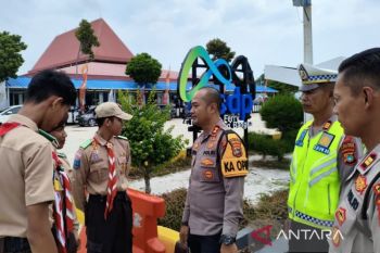 Arus milir di Pelabuhan Tanjungkalian berlangsung lancar