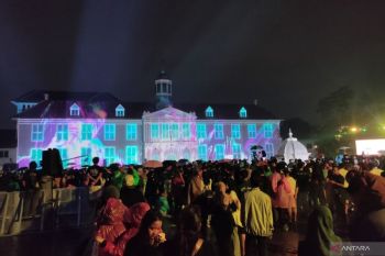Jumlah pengunjung Kota Tua tembus puluhan ribu orang selama Lebaran