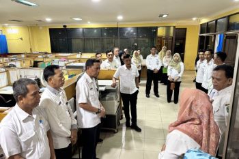 Pastikan kedisiplinan pegawai, Sekda Bulungan sidak pascalibur Lebaran