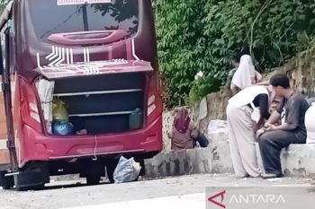 Penumpang arus balik di Terminal Lempake tergolong tinggi ketimbang mudik