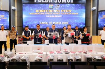 Polda Sumut dalami kasus judi daring di Medan dugaan jaringan Kamboja