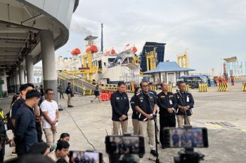 ASDP terus perkuat koordinasi atasi penumpukan truk logistik di Bakauheni