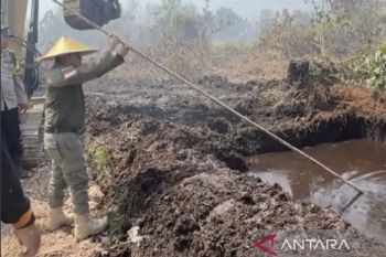 Polres Kubu Raya segel lahan terbakar di Sungai Raya Dalam
