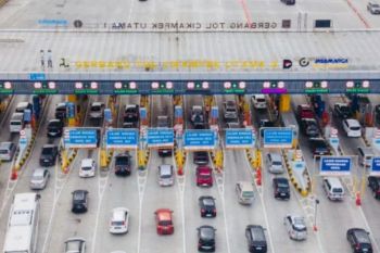 JTT operasikan 22 gardu di GT Cikatama sambut one way Tol Trans Jawa