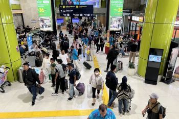 KAI Daop 1 catat 51.975 penumpang tiba pada Jumat