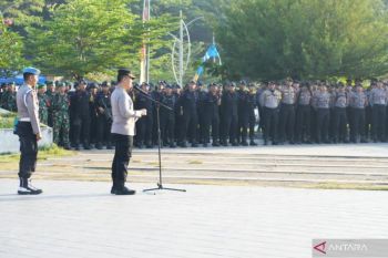 Kapolresta Mataram imbau masyarakat waspada saat wisata Lebaran Topat