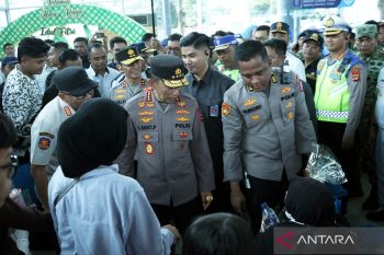 Kapolri sebut puncak arus balik sudah terlewati