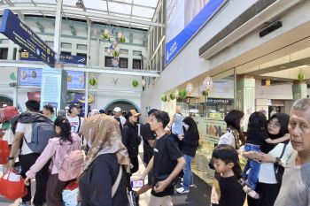 H+ 8 Lebaran, KAI Jakarta catat kedatangan 52.896 penumpang