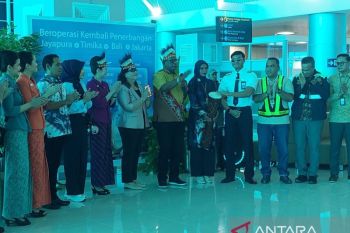 Garuda Indonesia buka kembali rute penerbangan Timika-Denpasar