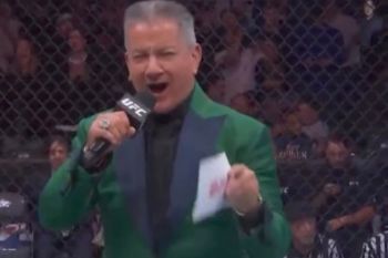 Bruce Buffer minta maaf salah umumkan pemenang di UFC Seattle
