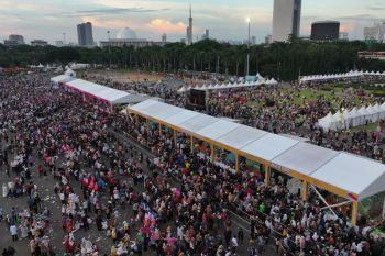 Pendapatan naik, pelaku UMKM sambut baik pelaksanaan Bazar Rakyat Monas