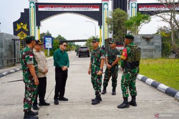 Pangdam XII/Tpr kunjungi PLBN Aruk pastikan wilayah perbatasan aman
