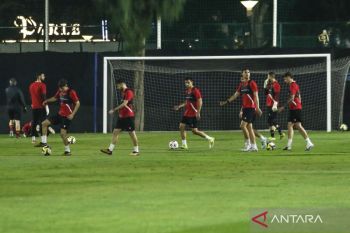 Timnas Indonesia diharapkan tampil maksimal kontra Bulgaria