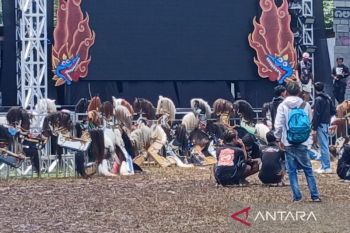 "Mepe jaran kepang" Temanggung rangkul pecinta seni beberapa daerah