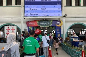 KAI Jakarta: Penumpang masa angkutan Lebaran 2026 naik empat persen