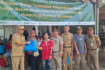 Terdampak pembukaan makam baru, 128 KK di Kalideres kembali direlokasi