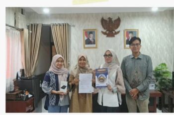 Penyerahan produk dan dokumen foto tegak PUNA dukung percepatan PTSL 2026