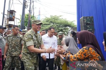 Pangdam Brawijaya letakkan batu pertama pembangunan Jembatan Garuda