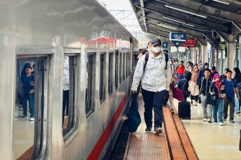 Riset ANTARA: Kepuasan penumpang kereta api mudik Lebaran 92,1 persen