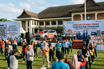 Bank Sumsel Babel Pangkalpinang undi Grand Prize Tabungan Pesirah pada 5 April 2026